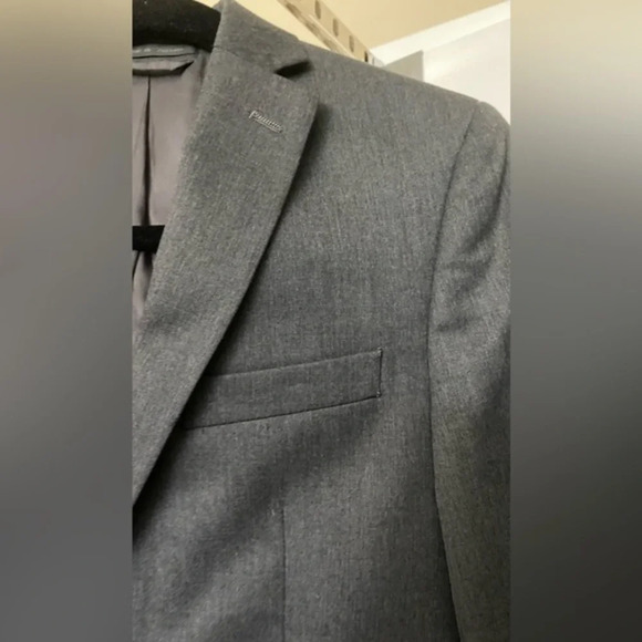 Lauren Ralph Lauren Boys Dark Gray Blazer Jacket Size 14R - Picture 4 of 13